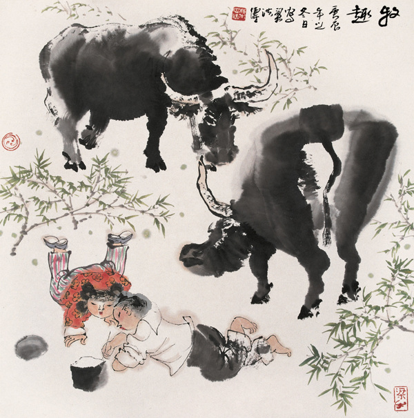 鄉(xiāng)間牧趣圖