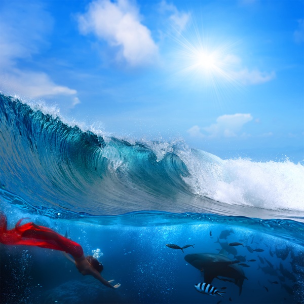 海浪圖片