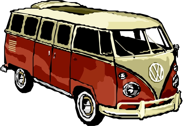 汽車小轎車矢量素材EPS格式0413