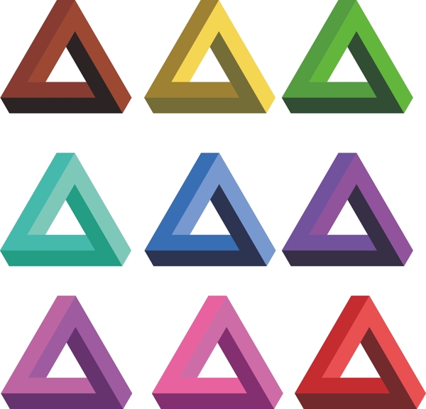 彭罗斯Penrose三角形