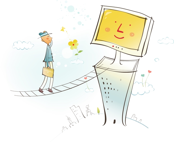 漫畫走進電腦