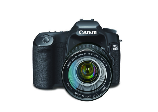 Canon单反相机矢量图AI