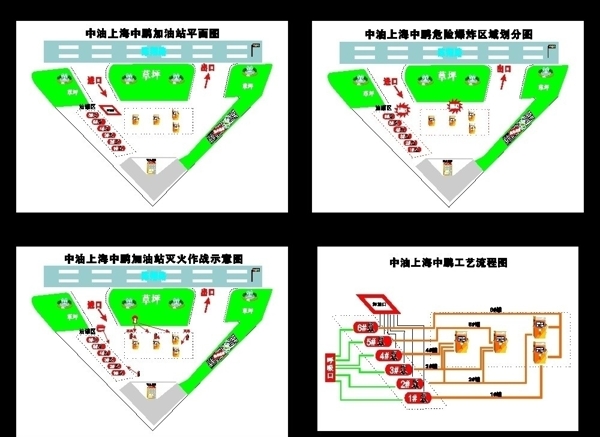 加油站結(jié)構(gòu)圖圖片