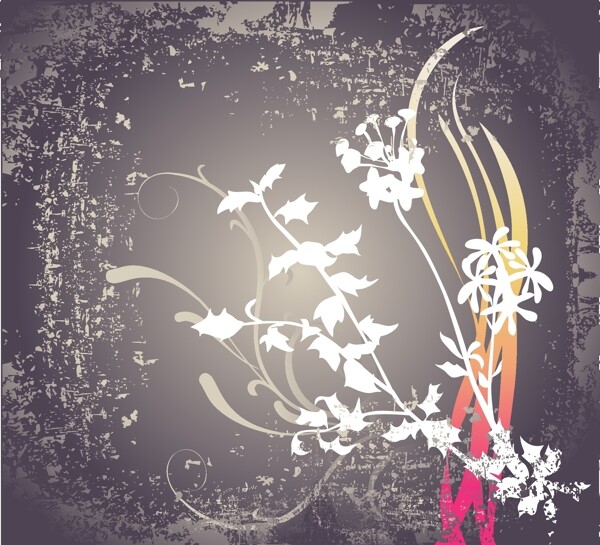 歐美花紋