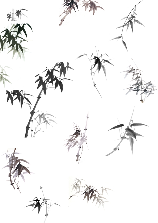 竹葉藝術圖片