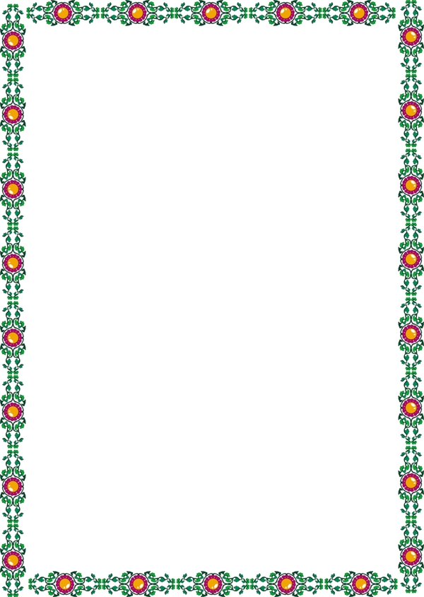 鐘表花邊框