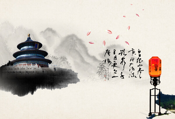 中國(guó)風(fēng)天堂燈