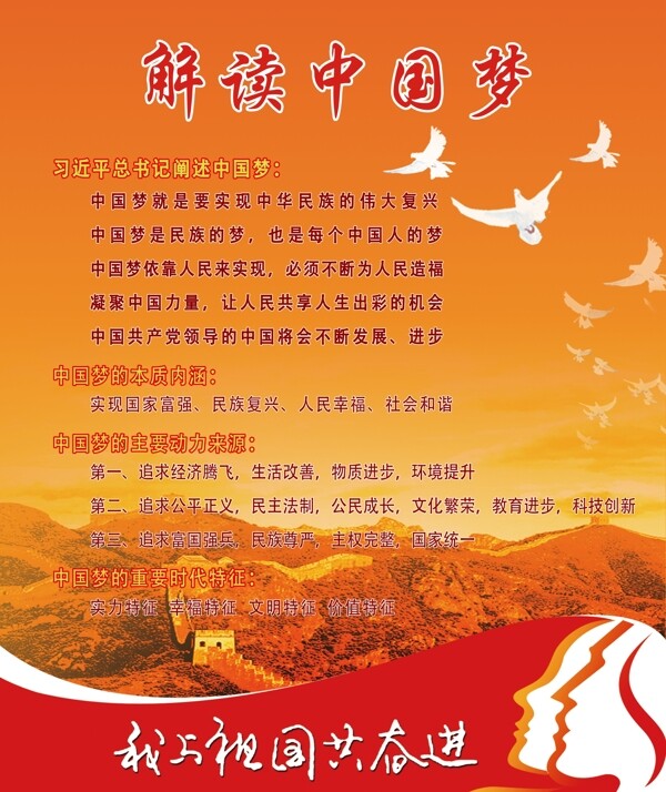 中國夢(mèng)圖片