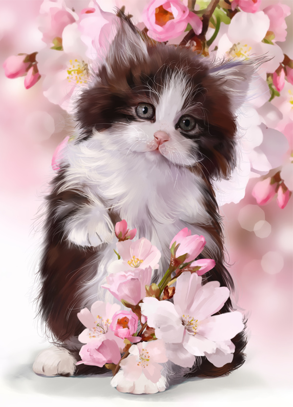 水彩動物