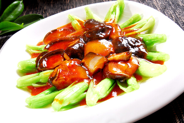 香菇青菜圖片