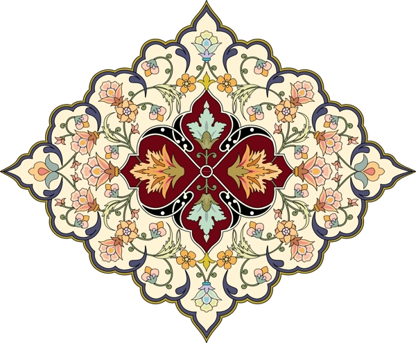 精美花紋圖案EPS樣式圖片
