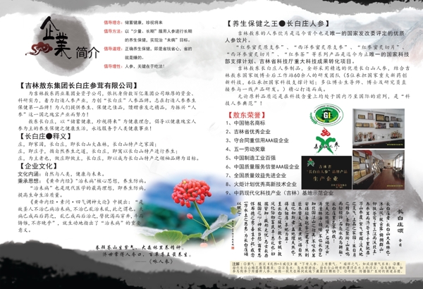 人文旅游宣传画册图片