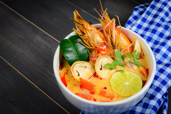 美味的海鮮湯