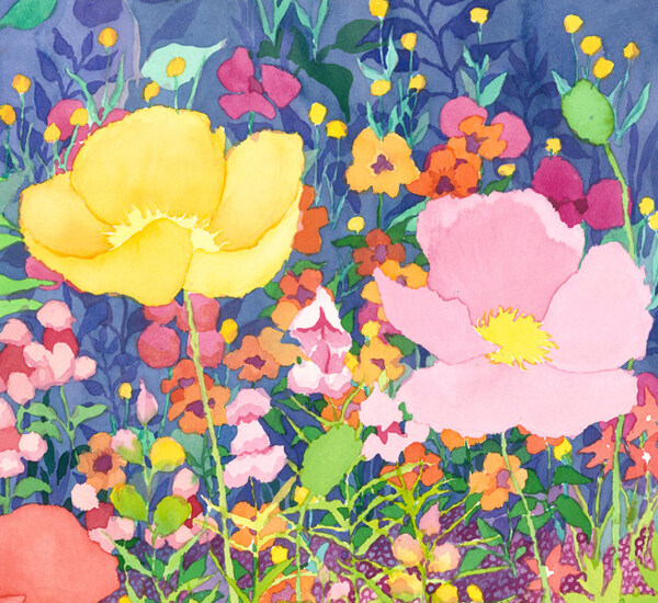 位圖植物寫意花卉花朵免費素材