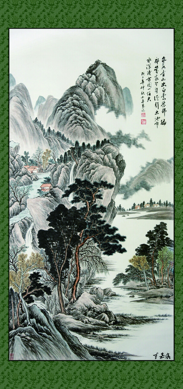 山水畫(huà)圖片