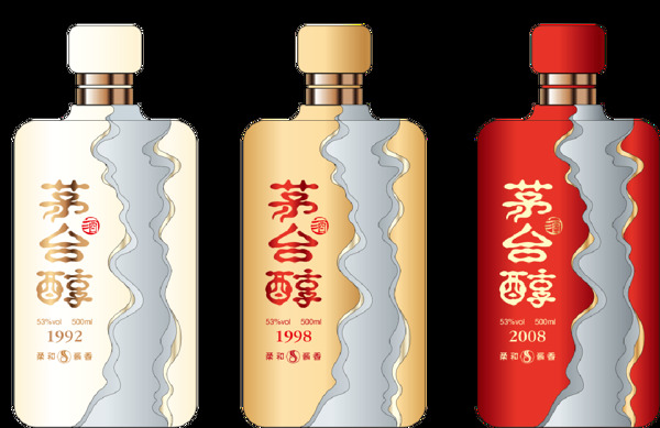 贵州酱酒茅台醇柔和外盒包装设计