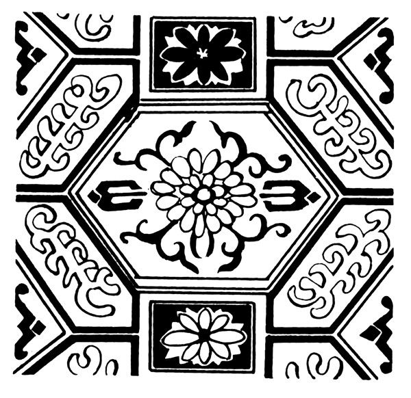 團(tuán)花紋樣傳統(tǒng)圖案0012