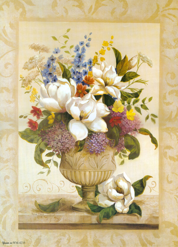 插花玄關(guān)圖