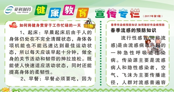 健康教育宣傳欄