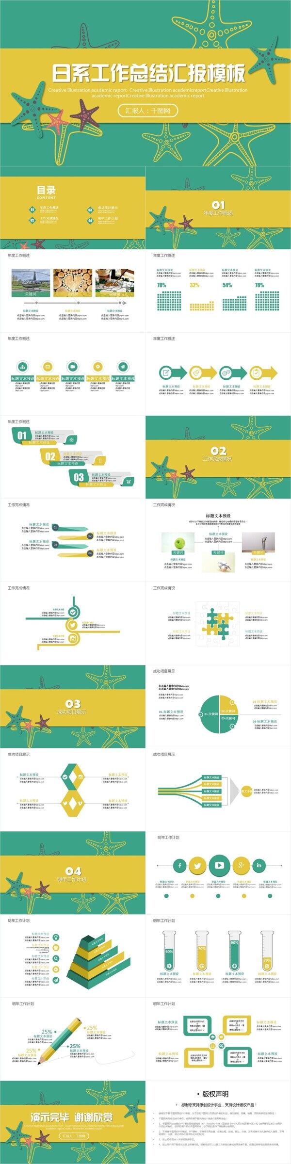 日系文藝總結(jié)報(bào)告PPT
