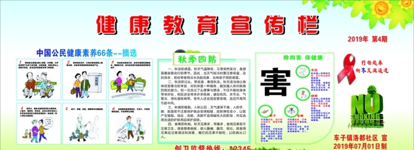 健康教育宣傳欄