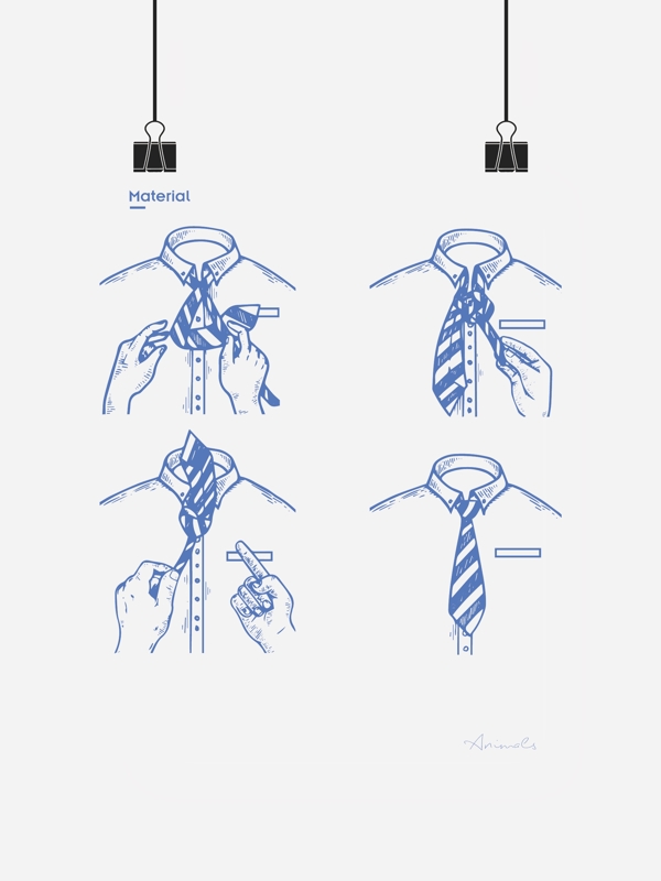 打领带图片