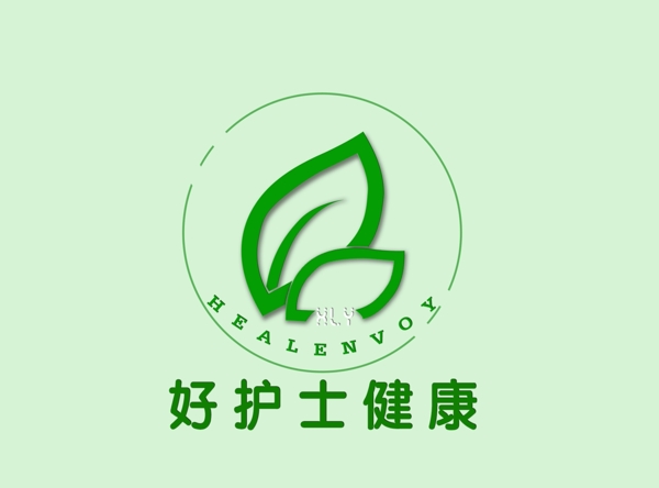 树叶logo