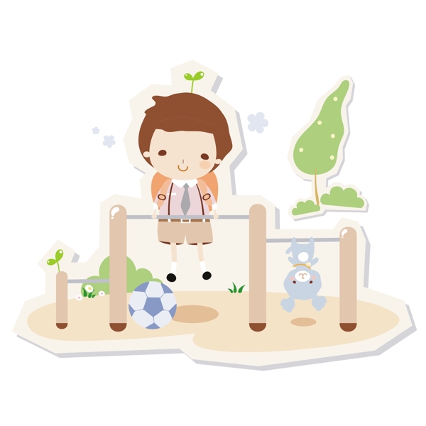 最新韓國矢量卡通素材323