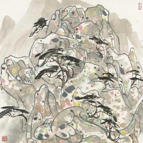 水墨抽象