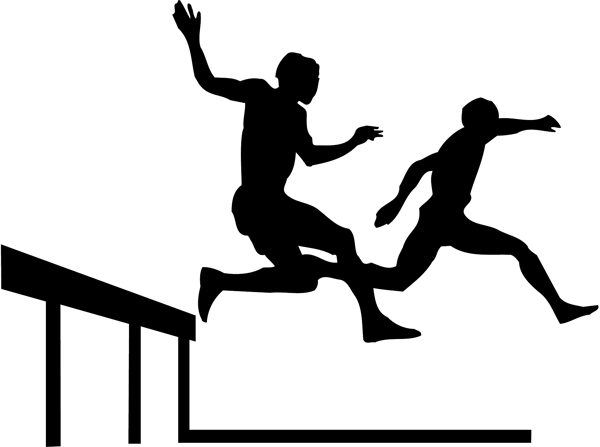 田徑類運動矢量圖