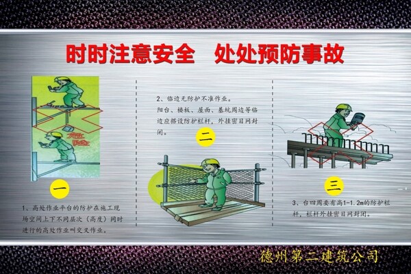 施工安全掛圖