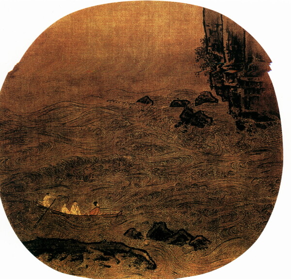 赤壁图镜片中国古画0005