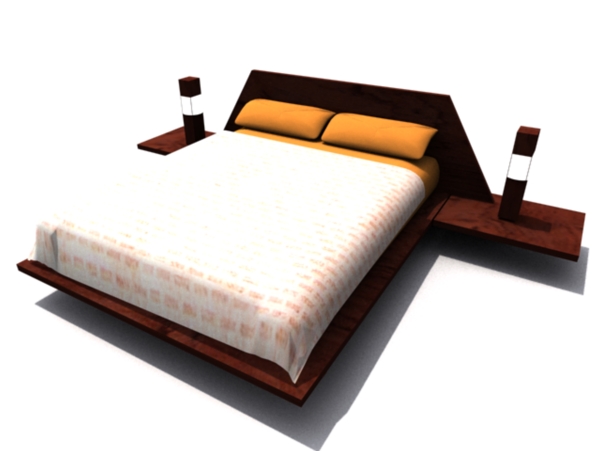 現(xiàn)代風(fēng)格床3D模型