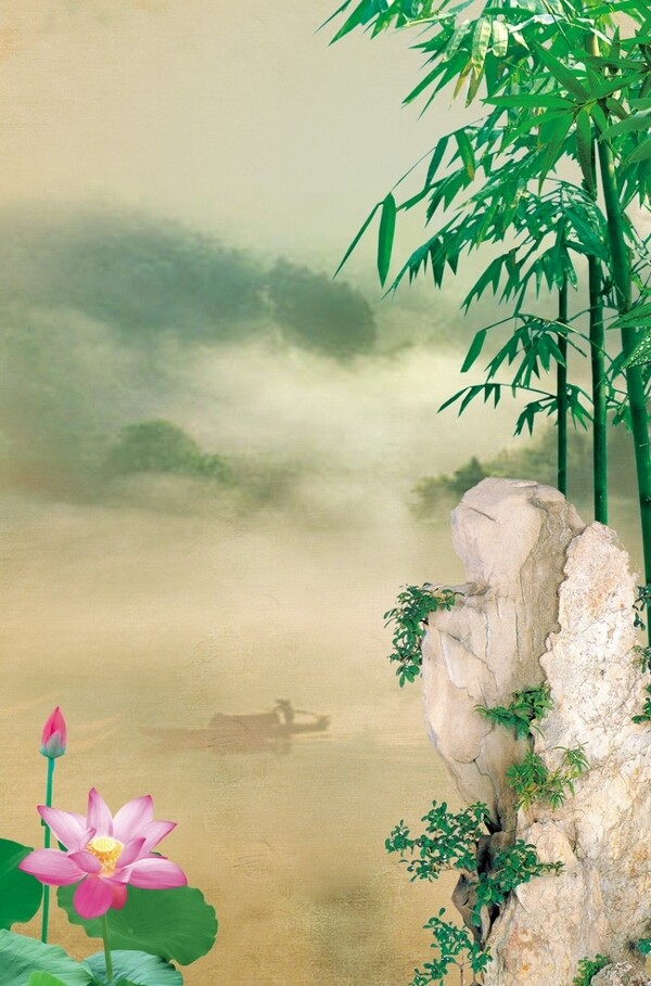 中國(guó)風(fēng)背景