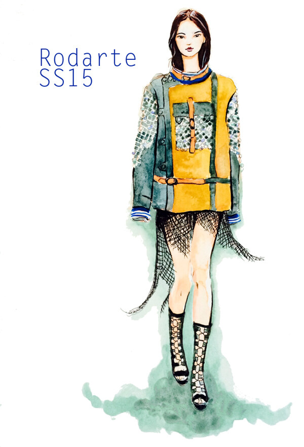 時(shí)尚女裝設(shè)計(jì)圖
