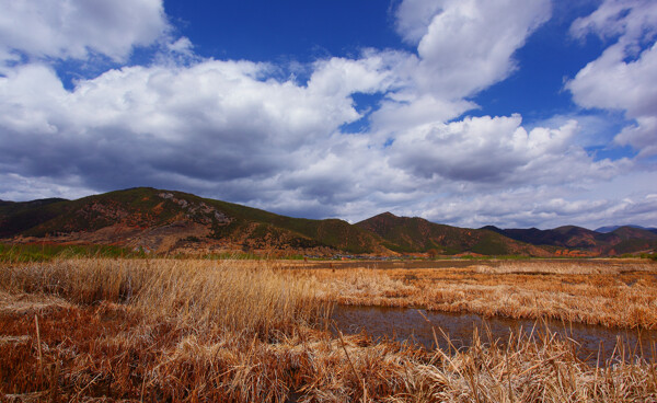 四川瀘沽湖風(fēng)景