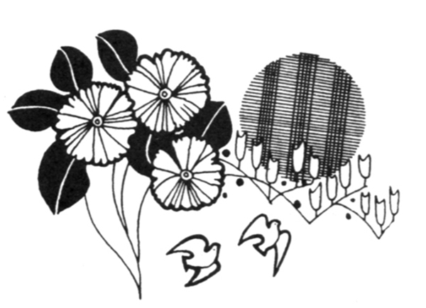 花草图案现代花纹0208