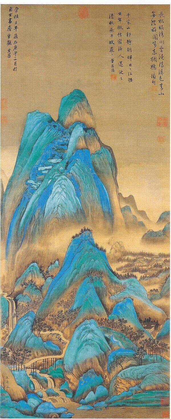 古典山水名畫圖片