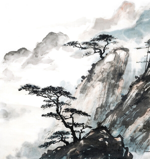 迎客松圖片