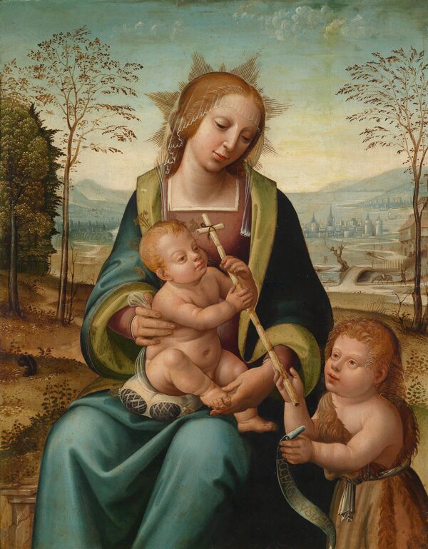 高精度文艺复兴古典油画圣母玛丽亚宗教图片