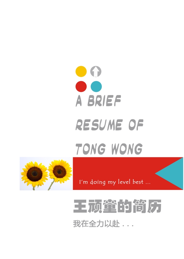 簡歷封面圖片