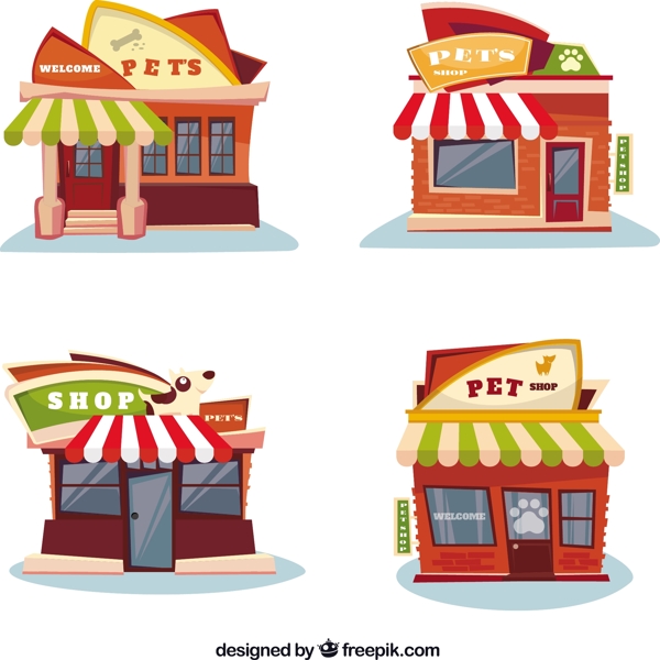 平面設(shè)計(jì)中的寵物店