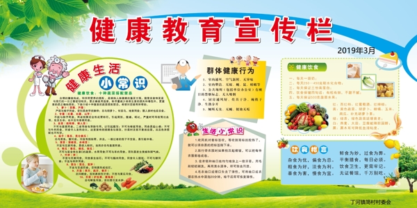 健康教育宣傳欄