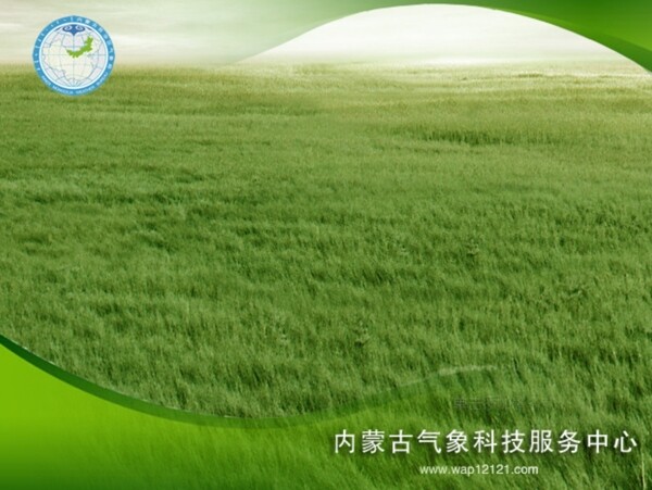 ppt背景綠野圖片