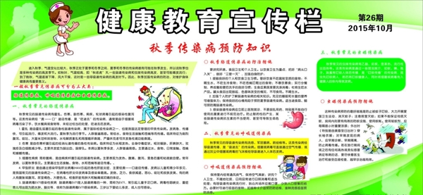 健康教育宣傳欄