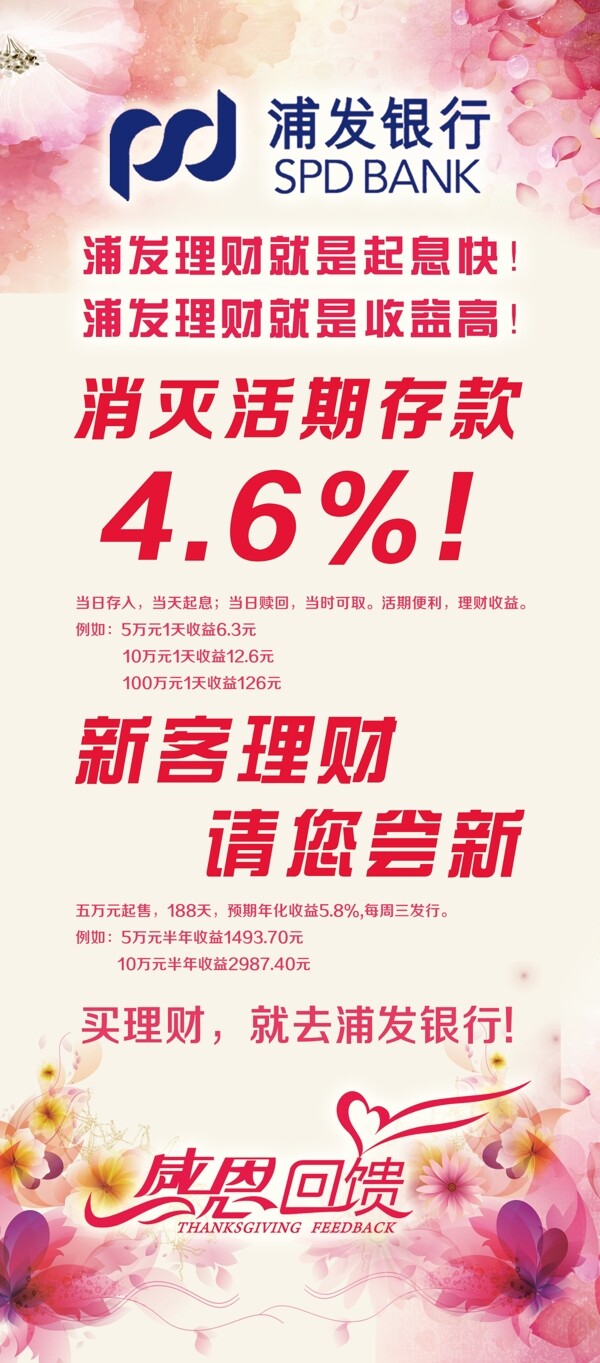 銀行展架圖片