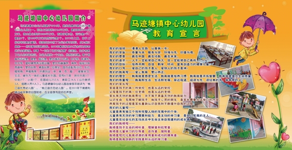 幼兒園展板圖片