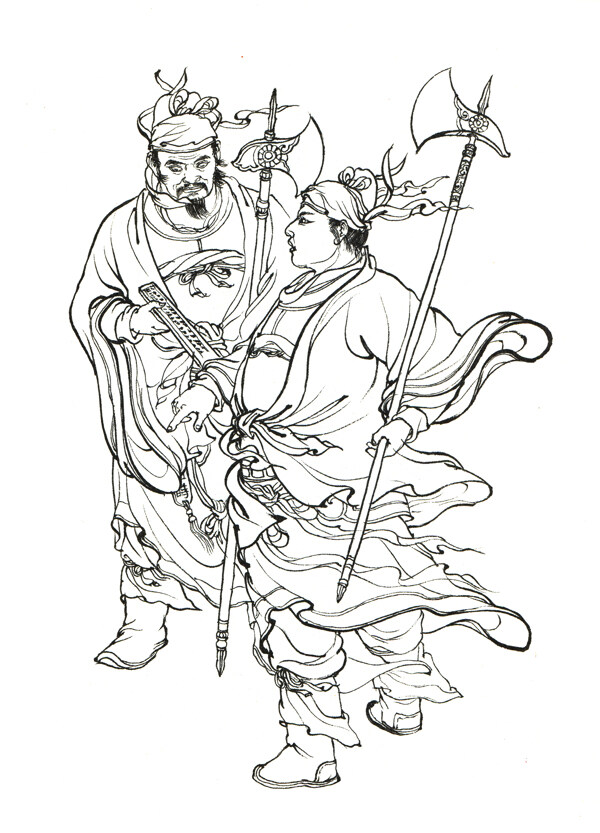 值日神周登值時(shí)神劉圖片