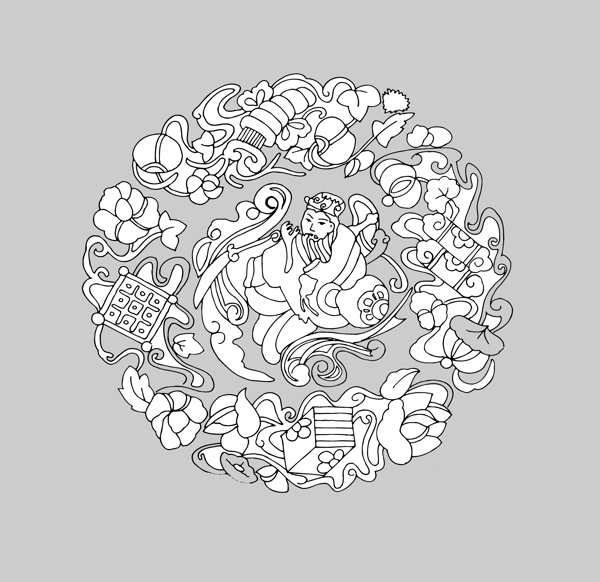 傳統(tǒng)圖案花紋素材