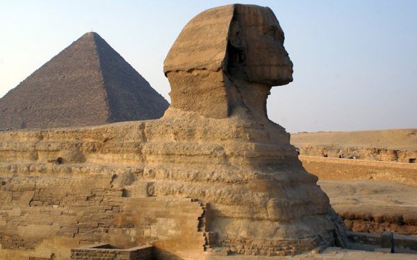 埃及金字塔著名建筑风景